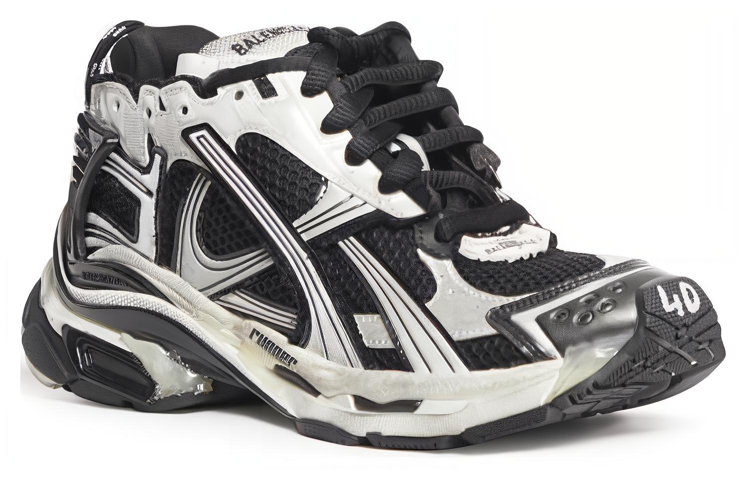 Lookbook Zapatillas Balenciaga Runner 'Blanco Negro' 772774-W3RMU-9010