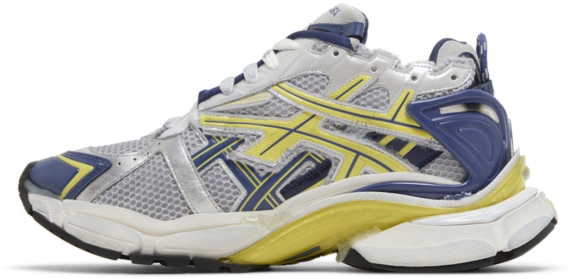 Balenciaga Runner Sneaker ''Bianco Blu Giallo'' 677403W3RB59174 Lookbook Balenciaga Runner Sneaker ''Bianco Blu Giallo'' 677403W3RB59174
