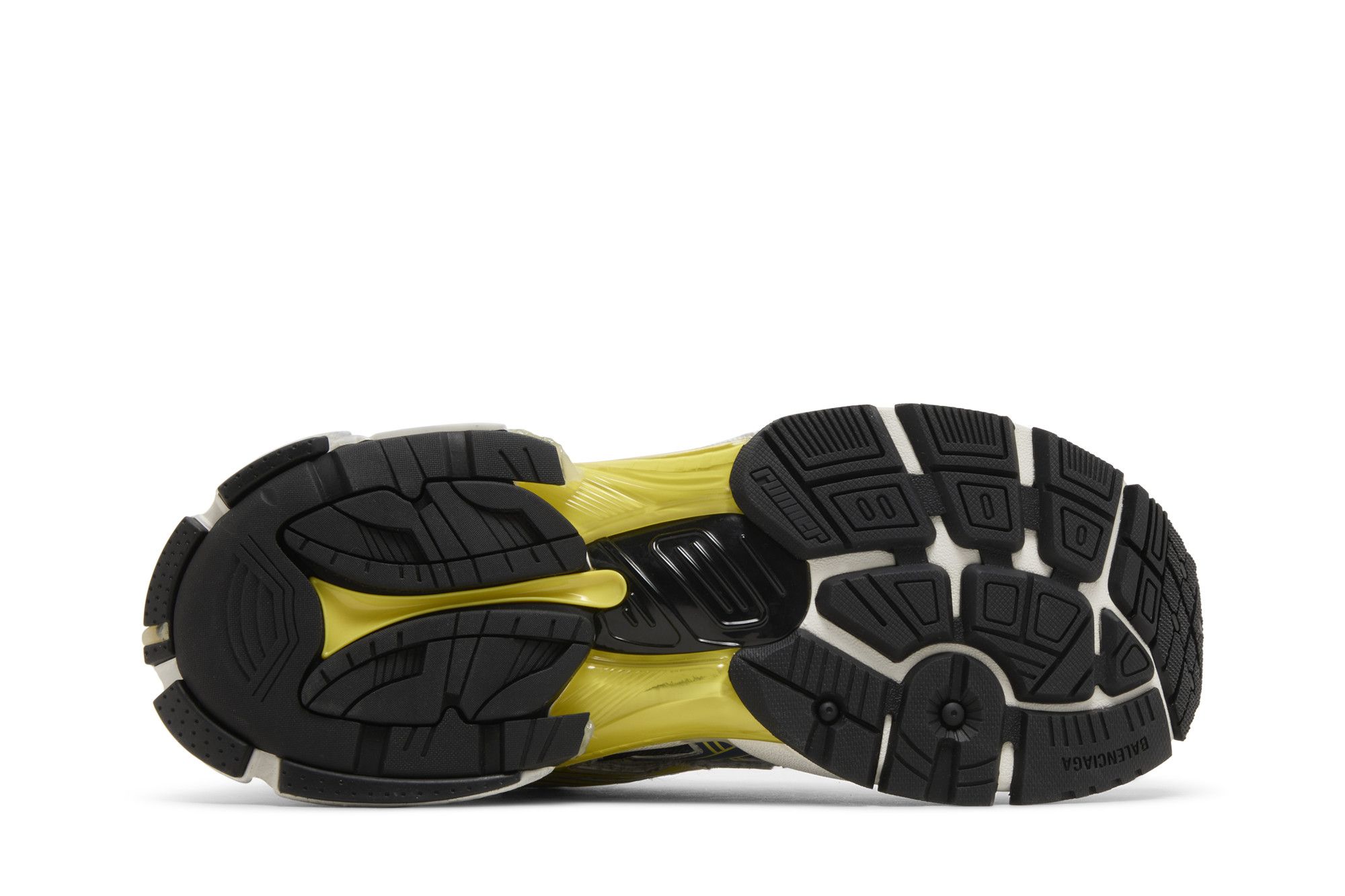 Shop Balenciaga Runner Zapatillas 'Blanco Azul Amarillo' 677403-W3RB5-9174