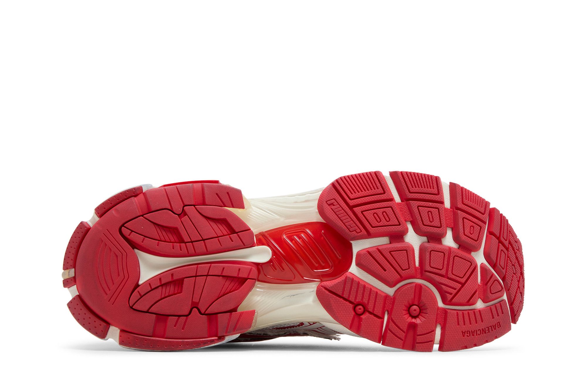 Shop Balenciaga Runner Sneaker ''Weiß Rot'' 677403-W3RB2-9060