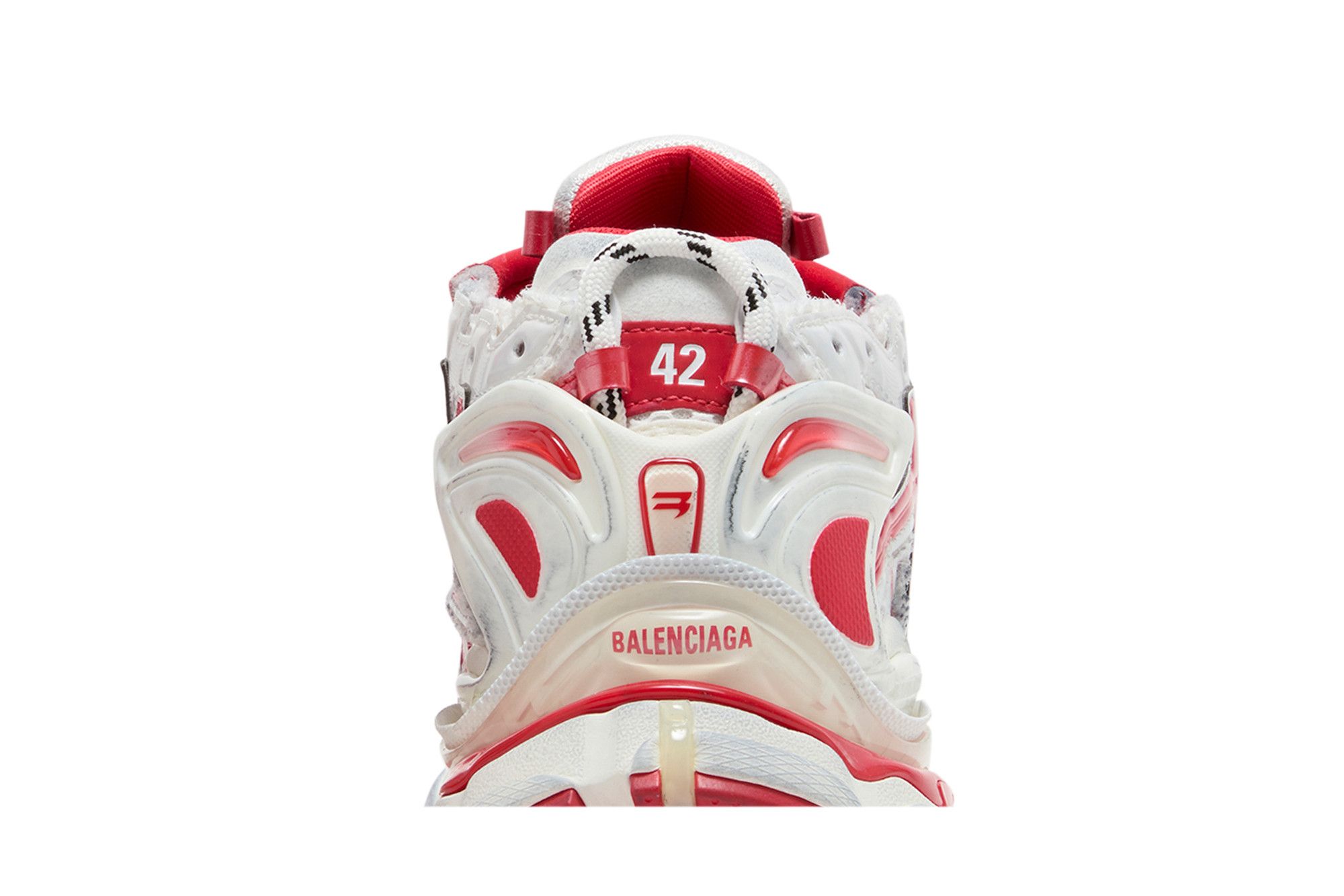 Sizing Balenciaga Runner Sneaker ''Weiß Rot'' 677403-W3RB2-9060