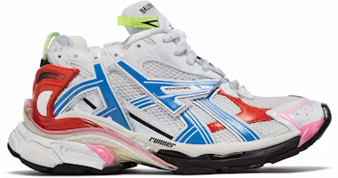 Balenciaga Runner Sneaker 'White Red Blue Pink' 677403-W3RB6-9645 Balenciaga Runner Sneaker 'White Red Blue Pink' 677403-W3RB6-9645