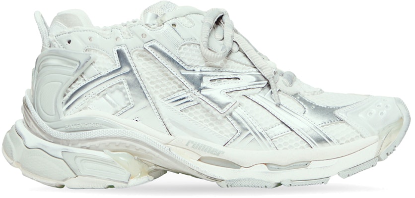 巴黎世家跑步鞋“白银色” 677403-W3RBL-8100 Order 巴黎世家跑步鞋“白银色” 677403-W3RBL-8100