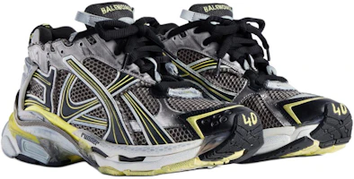 Lookbook Balenciaga Runner Sneaker 'Worn-Out - Grey Yellow White' 772774W3RMU1279