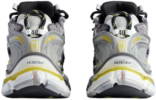 Zapatillas Balenciaga Runner 'Desgastadas - Gris Amarillo Blanco' 772774W3RMU1279 Details for Zapatillas Balenciaga Runner 'Desgastadas - Gris Amarillo Blanco' 772774W3RMU1279