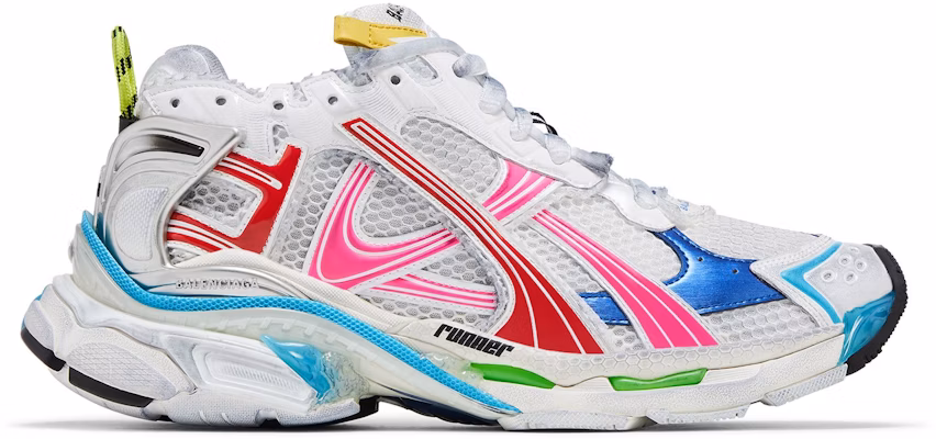 Balenciaga Runner Sneaker 'Kusam - Putih Pelbagai Warna' 772774W3RBW9645 Buy Balenciaga Runner Sneaker 'Kusam - Putih Pelbagai Warna' 772774W3RBW9645