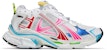 Balenciaga Runner Sneaker 'Kusam - Putih Pelbagai Warna' 772774W3RBW9645