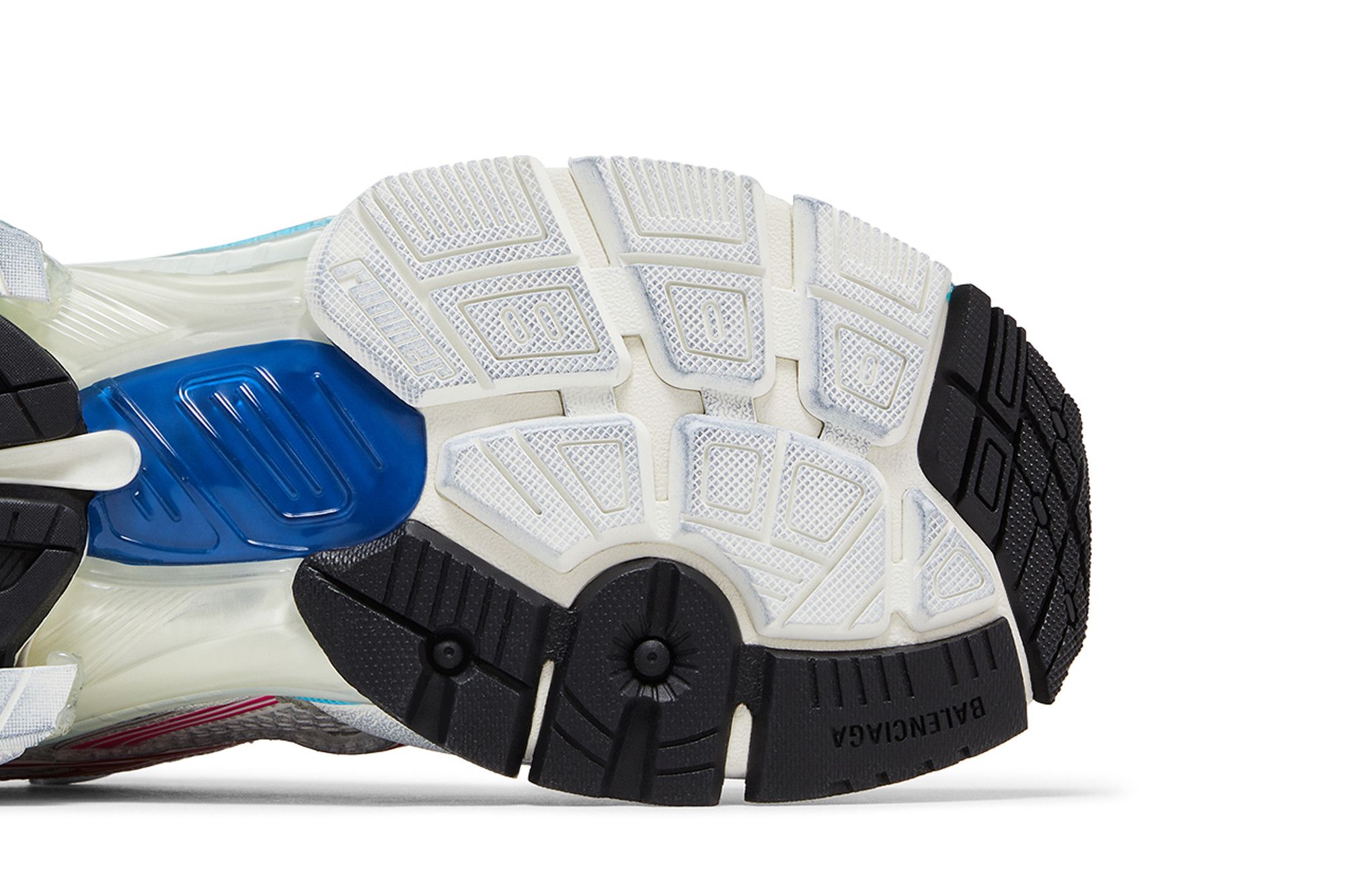 Purchase 巴黎世家老爹鞋“做旧 - 白色多彩” 772774W3RBW9645