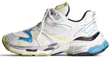 Balenciaga Runner Sneaker 'Worn-Out - White Yellow Blue' 779066-W3RXP-9074 Balenciaga Runner Sneaker 'Worn-Out - White Yellow Blue' 779066-W3RXP-9074