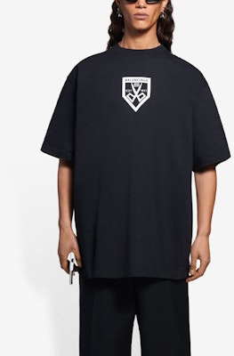 Balenciaga Scissors Flatground T-Shirt 'Black/White' Lookbook Balenciaga Scissors Flatground T-Shirt 'Black/White'