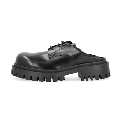 Balenciaga Sergent 20mm Mules 'Smooth Calfskin Black'