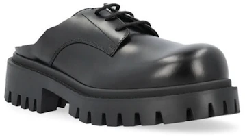 Lookbook Balenciaga Sergent 20mm Mules 'Piel Lisa Negra' 701392WBD401000