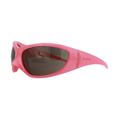 Balenciaga Shield Sunglasses Pink/Grey (BB0252S-30013804-002)