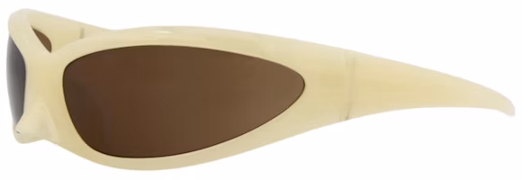 Balenciaga Shield Sunglasses Yellow/Brown (BB0251S-30013805-003) Balenciaga Shield Sunglasses Yellow/Brown (BB0251S-30013805-003)