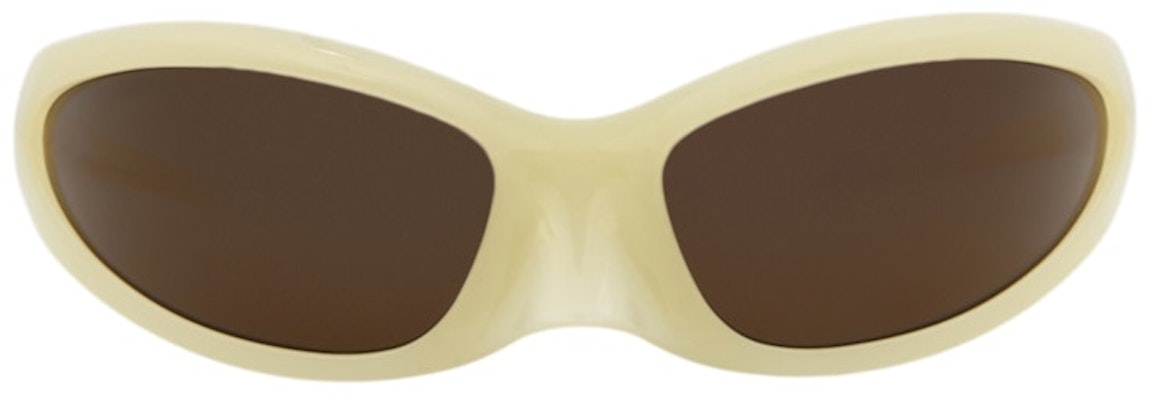 Balenciaga Shield Sunglasses Yellow/Brown (BB0251S-30013805-003) Order Balenciaga Shield Sunglasses Yellow/Brown (BB0251S-30013805-003)