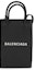 Buy Balenciaga Shopping Phone Holder Bag Black
