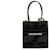 Balenciaga Shopping Tote Bag XXS Crocodile Effect Black