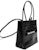 Balenciaga Shopping Tote Bag XXS Crocodile Effect Black