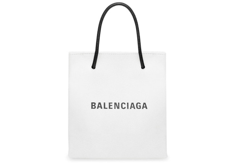 Balenciaga Shopping Tote XXS White/Black
