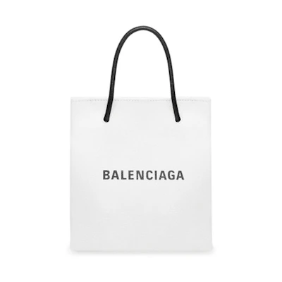 Balenciaga Shopping Tote XXS White/Black