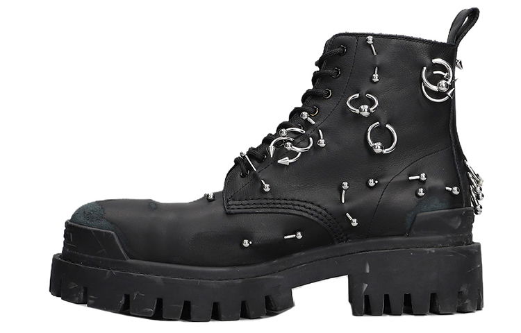 Balenciaga Short Boot 'Comfort Trend Black Leather' 763495WBSA21088