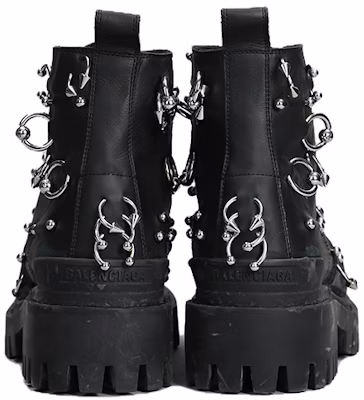 バレンシアガ ショートブーツ 「コンフォート」黒革 763495WBSA21088 Shop バレンシアガ ショートブーツ 「コンフォート」黒革 763495WBSA21088