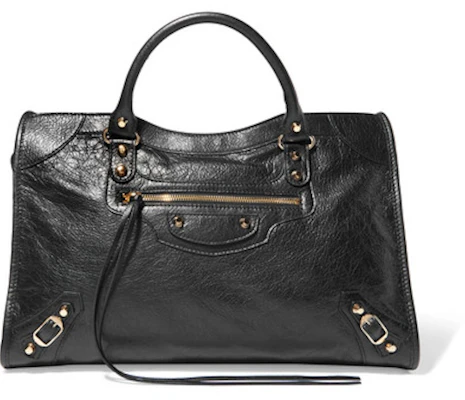 巴黎世家短肩帶經典城市黑色紋理手袋 Buy 巴黎世家短肩帶經典城市黑色紋理手袋