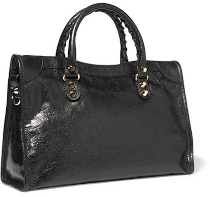 巴黎世家短肩帶經典黑色S紋理手提袋 Order 巴黎世家短肩帶經典黑色S紋理手提袋