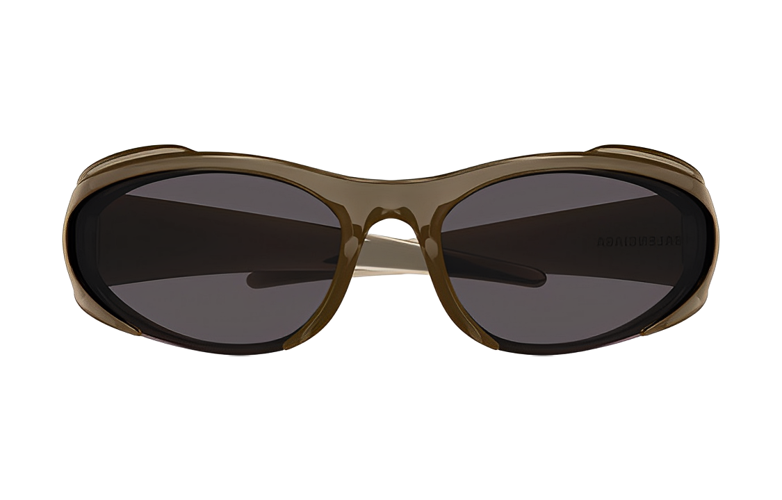 Balenciaga Side Logo Irregular Frame Sunglasses Unisex Couples Style. BB0253S-002 圖 3