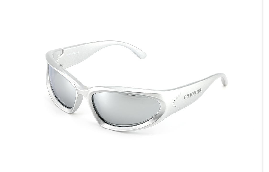 Order 巴里enciaga 男士银色猫眼墨镜刻字款式。 BB0157S004