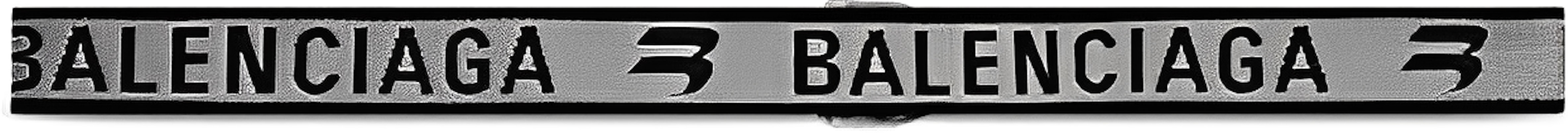 Balenciaga 男款簡約聚酯腰帶 703137210AA1161 Shop Balenciaga 男款簡約聚酯腰帶 703137210AA1161