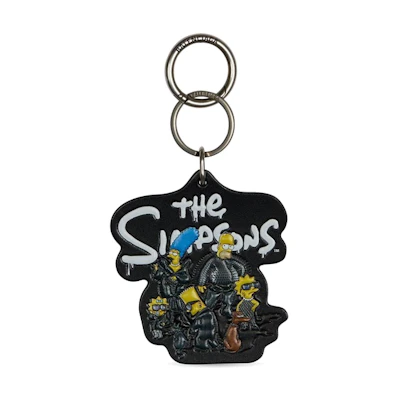 Balenciaga Simpsons Graphic Keychain Black Accessories. 67876923VCY1000