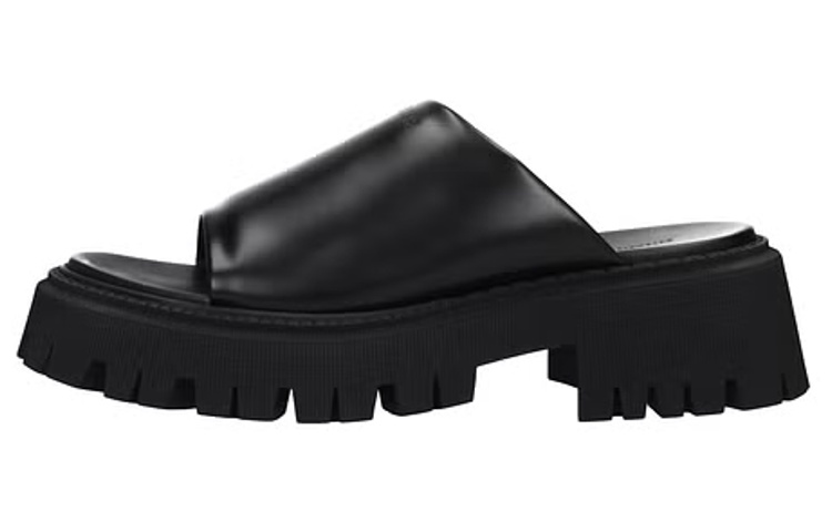 Balenciaga Slide 'Black Leather' 694904WA8E91000