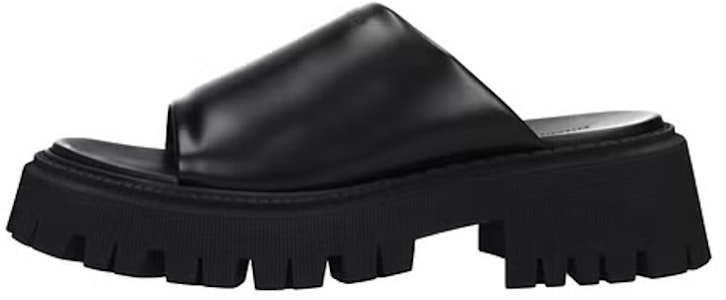 巴黎世家 Balenciaga 皮革 舒適 時尚涼拖 男款 黑色 Buy 巴黎世家 Balenciaga 皮革 舒適 時尚涼拖 男款 黑色