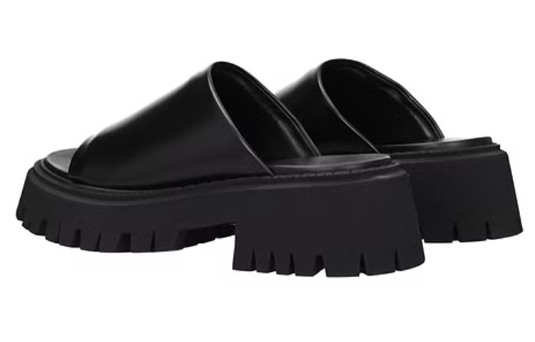 Lookbook Balenciaga Sandalias 'Cuero Negro' 694904WA8E91000