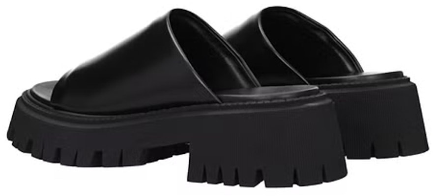 バレンシアガ スライド レザー (黒) 694904WA8E91000 Lookbook バレンシアガ スライド レザー (黒) 694904WA8E91000