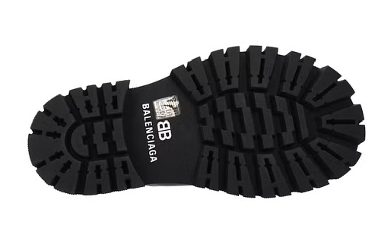 Purchase Balenciaga Sandalias 'Cuero Negro' 694904WA8E91000