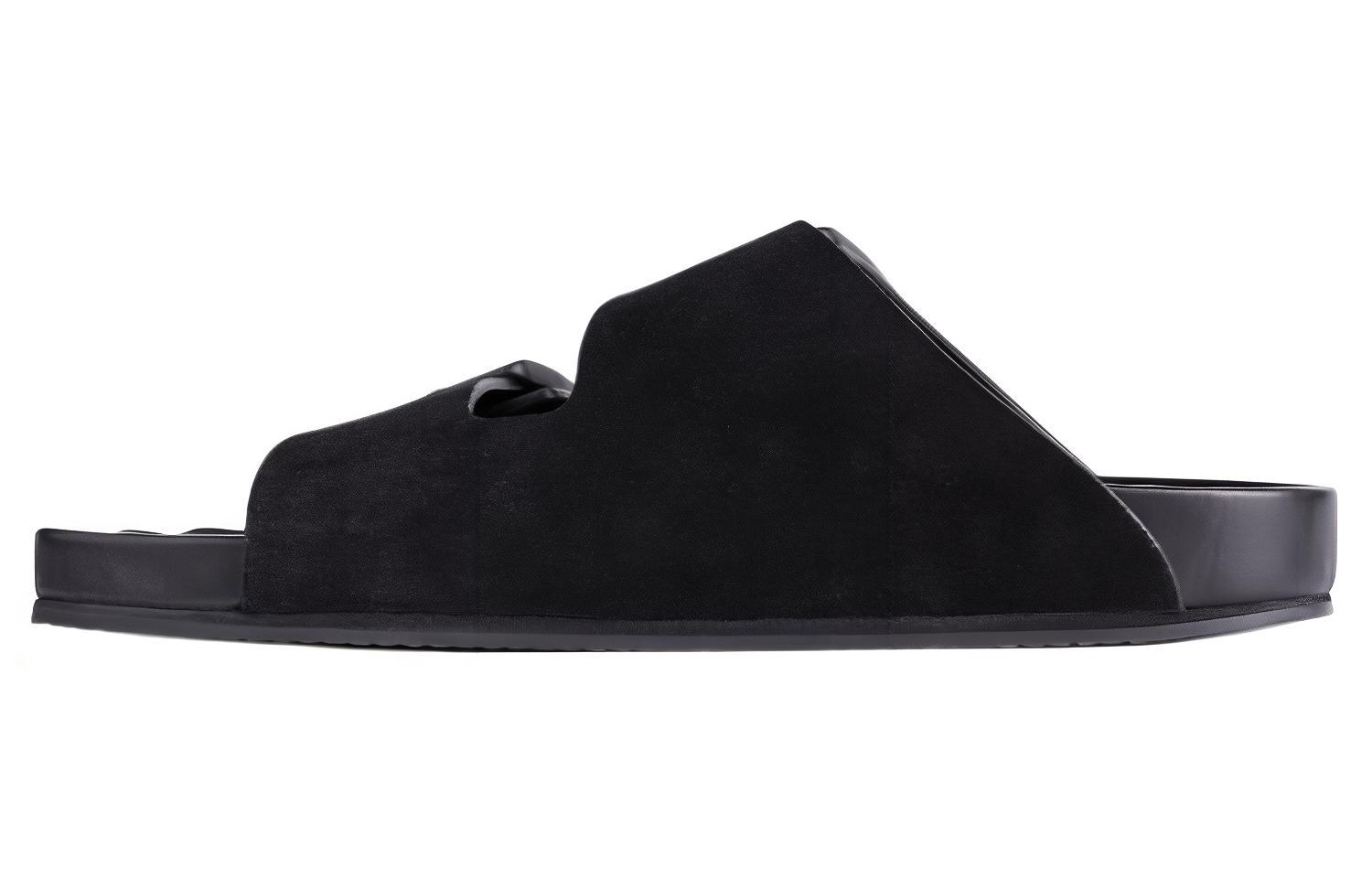 Balenciaga Slide 'Black Leather' 761726WCGA11000