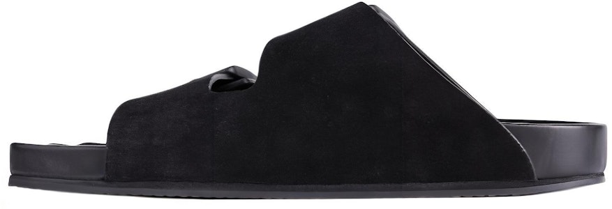 巴黎世家黑色皮革拖鞋 761726WCGA11000 Buy 巴黎世家黑色皮革拖鞋 761726WCGA11000