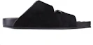 Order Balenciaga Slide ''Schwarzes Leder'' 761726WCGA11000