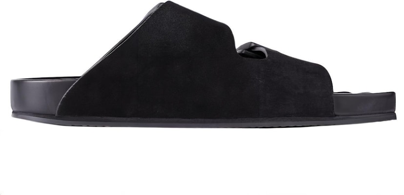 Balenciaga巴黎世家 皮革 通用舒適 一字拖鞋 男款 黑色 Order Balenciaga巴黎世家 皮革 通用舒適 一字拖鞋 男款 黑色