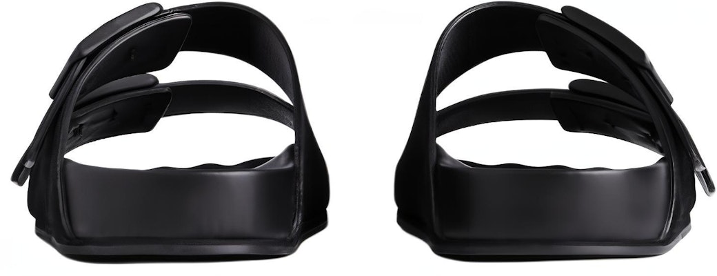 Balenciaga巴黎世家 皮革 通用舒適 一字拖鞋 男款 黑色 Details for Balenciaga巴黎世家 皮革 通用舒適 一字拖鞋 男款 黑色