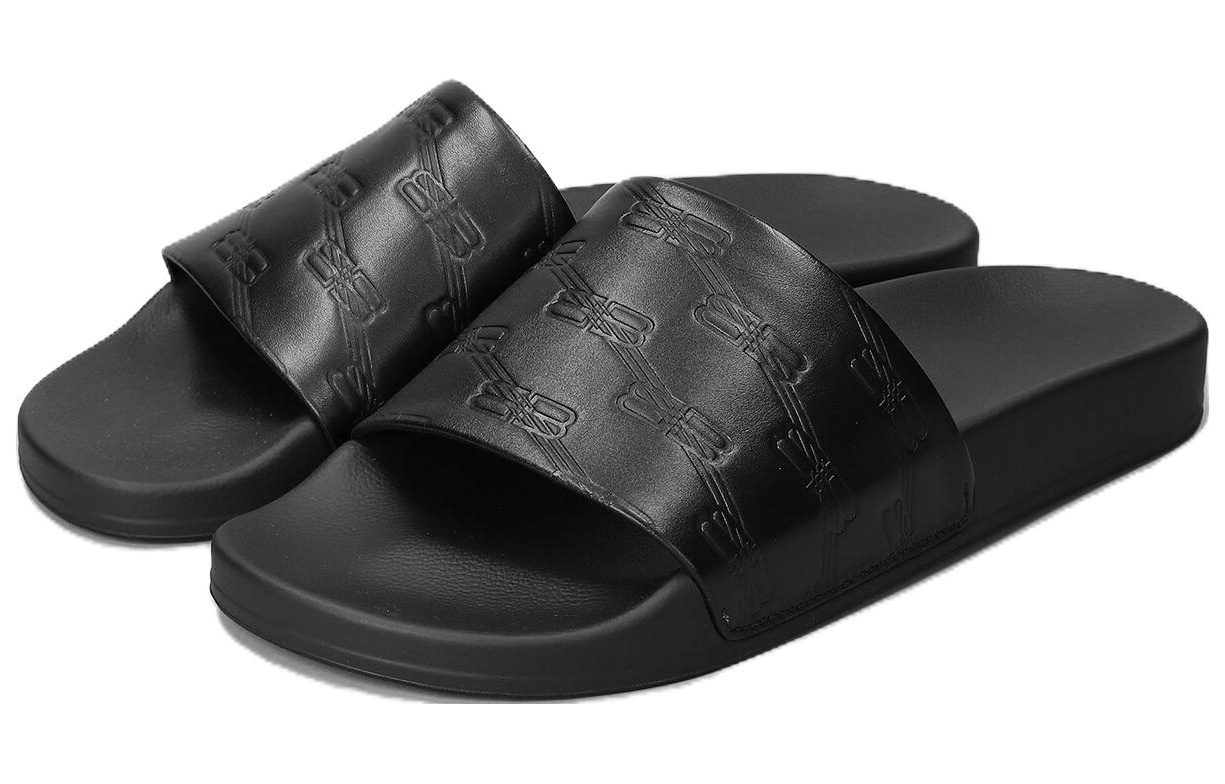 Lookbook Balenciaga Slide ''Komfort Leicht Schwarz'' 743163WB7291000