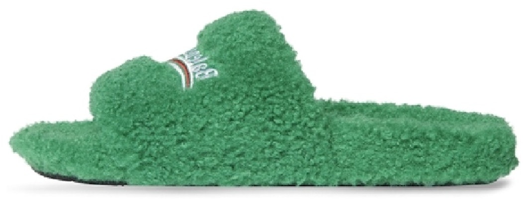 Balenciaga Selipar Bulu 'Hijau' 654747W2DO13096 Buy Balenciaga Selipar Bulu 'Hijau' 654747W2DO13096