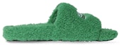 Order Balenciaga Selipar Bulu 'Hijau' 654747W2DO13096