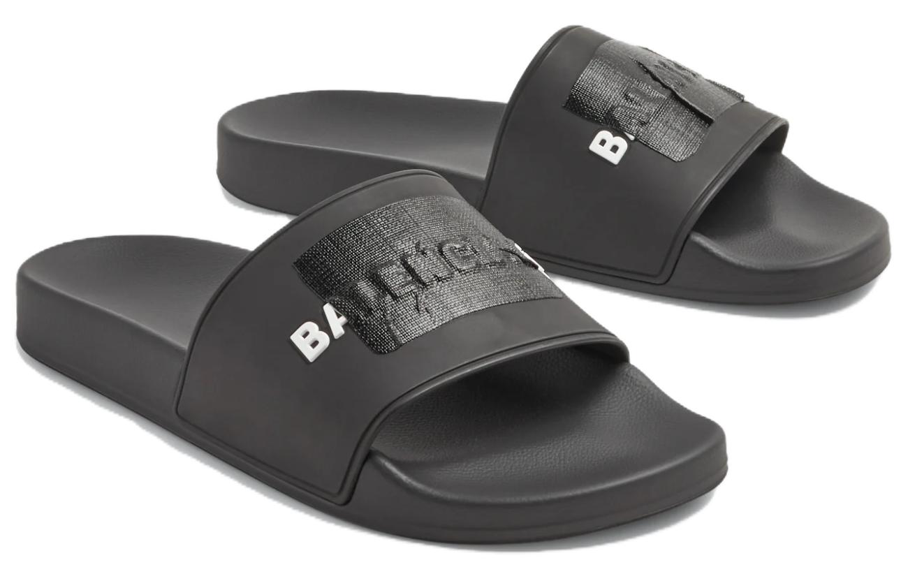 Lookbook Balenciaga Slide Sandal ''Donkergrijs'' 565826W2S8A1010