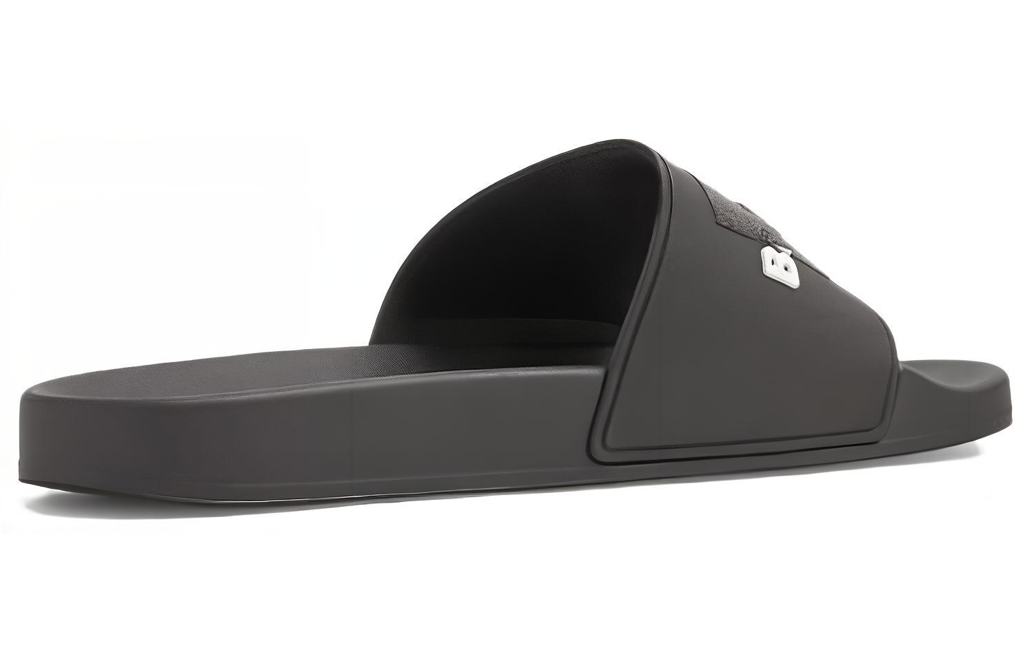 Shop Balenciaga Slide Sandal ''Donkergrijs'' 565826W2S8A1010