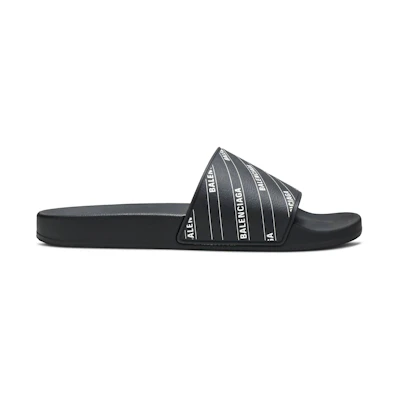 Balenciaga Slides 'All Over Print' 2019