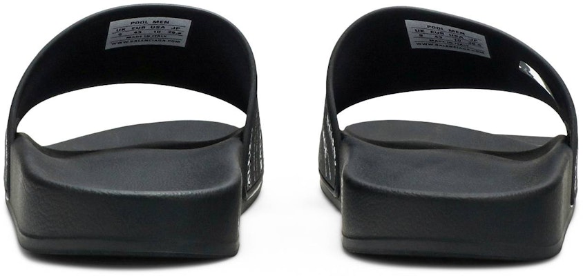 Balenciaga Slides 'All Over Print' 2019 530559-WAL00-1006 Details for Balenciaga Slides 'All Over Print' 2019 530559-WAL00-1006