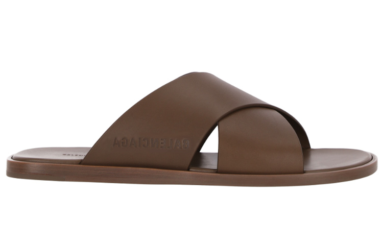 Order Balenciaga Selipar 'Comfort Fashion Kulit Coklat' 597148WAVY01511